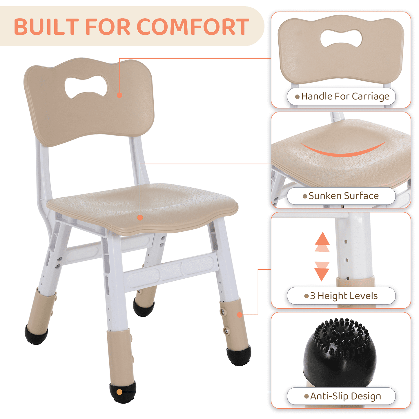 LAZY BUDDY Kids Table and Chairs Set with Storage Boxes, Height Adjustable Toddler Activity Table and 2 Chairs Set with Graffiti & Building Blocks Double-Sided Tabletop