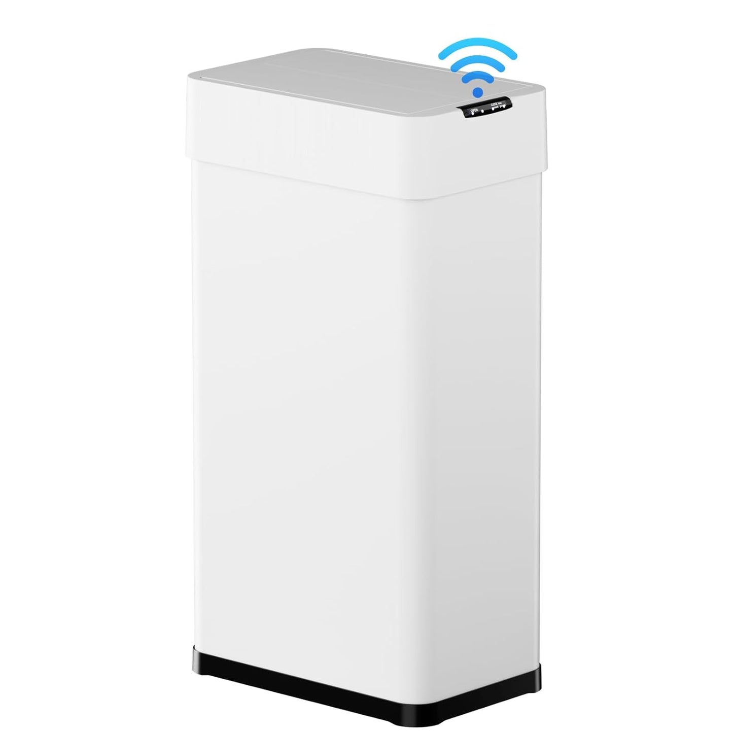 LAZY BUDDY 16 Gallon Automatic Stainless Steel Motion Sensor Trash Can, Smart Garbage Can with Lid for Living Room, Kitchen, Office