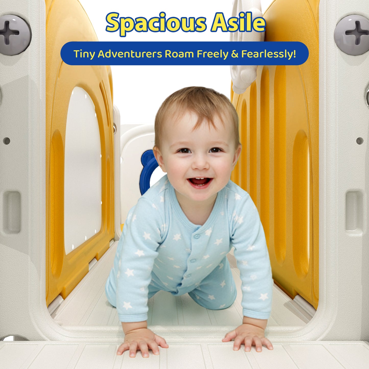 LAZY BUDDY 10 in 1 Toddler Slide, Freestanding Kids Slide and Climber Playset Indoor Outdoor Slide with Basketball Hoop, Telescope and Storage Space